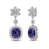 Thumbnail Image 1 of Le Vian Natural Tanzanite Earrings 3-5/8 ct tw Diamonds 18K Vanilla Gold