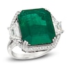 Thumbnail Image 0 of Le Vian Natural Emerald Ring 2-3/8 ct tw Diamonds 18K Vanilla Gold