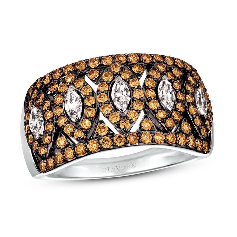 Main Image 1 of Le Vian Diamond Ring 1-1/5 ct tw Round Platinum