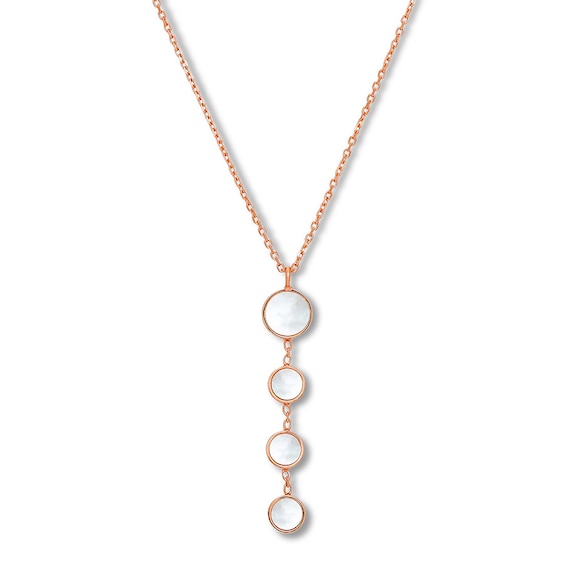 Jared Mother-of-Pearl Necklace 14K Rose Gold