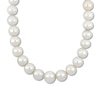 Thumbnail Image 0 of Cultured Pearl Necklace 1/20 ct tw Diamonds 14K Yellow Gold 18"