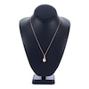 Thumbnail Image 2 of Cultured Pearl/Natural Topaz Necklace 10K Rose Gold