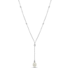 Thumbnail Image 1 of Cultured Pearl Beaded Y Necklace Sterling Silver