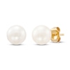 Thumbnail Image 0 of Cultured Pearl Stud Earrings 14K Yellow Gold 8.5mm