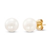 Thumbnail Image 1 of Cultured Pearl Stud Earrings 14K Yellow Gold 8.5mm
