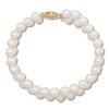 Thumbnail Image 1 of Cultured Pearl Strand Bracelet 14K Yellow Gold 7.75"