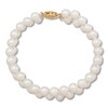 Thumbnail Image 2 of Cultured Pearl Strand Bracelet 14K Yellow Gold 7.75"