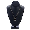 Thumbnail Image 1 of Akoya Cultured Pearl Necklace Diamond Accent 14K Yellow Gold
