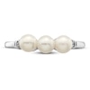 Thumbnail Image 3 of Freshwater Cultured Pearl Ring Diamond Accent Sterling Silver
