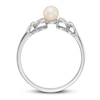 Thumbnail Image 2 of Freshwater Cultured Pearl Ring 14K White Gold