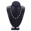 Thumbnail Image 2 of Akoya Cultured Pearl Necklace 14K White Gold