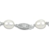Thumbnail Image 1 of Freshwater Cultured Pearl Bead Necklace Sterling Silver