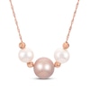 Thumbnail Image 1 of Freshwater Cultured Pearl Necklace 14K Rose Gold