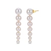 Thumbnail Image 1 of Freshwater Cultured Pearl Dangle Earrings 14K Yellow Gold