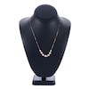 Thumbnail Image 2 of Diamond-Cut Pink Freshwater Cultured Pearl Necklace 14K Rose Gold