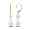 Thumbnail Image 1 of Freshwater Cultured Pearl Drop Earrings 14K Yellow Gold