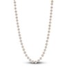 Thumbnail Image 2 of Akoya Cultured Pearl Necklace 14K White Gold 30"