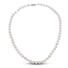 Thumbnail Image 1 of Akoya Cultured Pearl Necklace 14K White Gold 18"