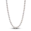 Thumbnail Image 2 of Akoya Cultured Pearl Necklace 14K White Gold 18"