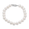 Thumbnail Image 0 of Akoya Cultured Pearl Bracelet 14K White Gold 8"