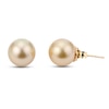 Thumbnail Image 0 of South Sea Cultured Pearl Stud Earrings 14K Yellow Gold
