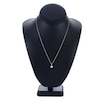 Thumbnail Image 2 of Akoya Cultured Pearl Necklace Diamond Accent 14K White Gold 18"