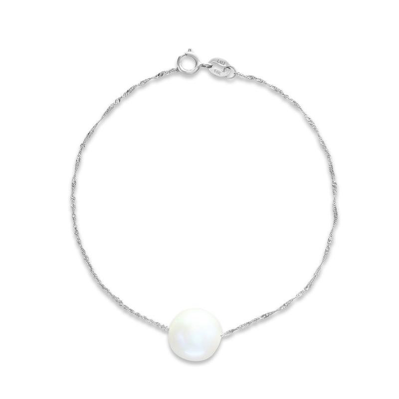 Main Image 1 of LALI Jewels Freshwater Cultured Pearl Bracelet 14K White Gold 7.5"