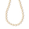 Thumbnail Image 1 of Freshwater Cultured Pearl Bead Necklace 14K Yellow Gold 18"