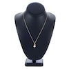 Thumbnail Image 2 of Freshwater Cultured Pearl Necklace Diamond Accent 14K Yellow Gold 18"