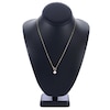 Thumbnail Image 2 of Akoya Cultured Pearl Necklace Diamond Accent 14K Yellow Gold 18"