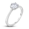 Thumbnail Image 2 of Diamond Cathedral Solitaire Engagement Ring 3/4 ct tw Round 14K White Gold (I2/I)