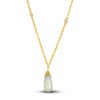 Thumbnail Image 1 of Le Vian Natural Prehnite Necklace Diamond Accents 14K Honey Gold