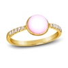 Thumbnail Image 1 of Le Vian Natural Opal Ring 1/10 ct tw Diamonds 14K Honey Gold
