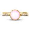 Thumbnail Image 2 of Le Vian Natural Opal Ring 1/10 ct tw Diamonds 14K Honey Gold