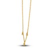 Thumbnail Image 2 of Le Vian Diamond Station Necklace 1/10 ct tw Round 14K Honey Gold 16" Adj.
