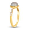Thumbnail Image 2 of Le Vian Natural Moonstone Ring 1/15 ct tw Diamonds 14K Honey Gold
