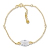 Le Vian Natural Crystal Bracelet 1/15 ct tw Diamonds 14K Honey Gold