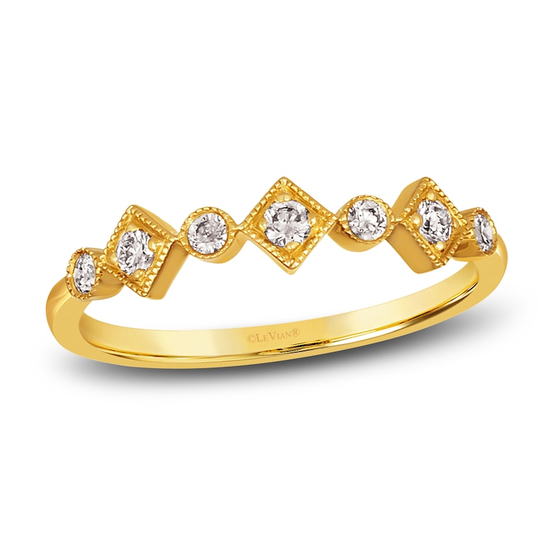 Main Image 1 of Le Vian Diamond Ring 1/5 ct tw Round 14K Honey Gold