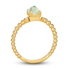 Thumbnail Image 3 of Le Vian Natural Prehnite Ring 1/20 ct tw Diamonds 14K Honey Gold
