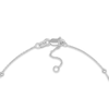 Thumbnail Image 3 of Beaded Station Bracelet 14K White Gold 7.5"
