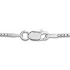 Thumbnail Image 3 of Men's Diamond Cross Pendant Necklace 1/4 ct tw Round Sterling Silver 22"