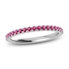 Thumbnail Image 1 of Juliette Maison Natural Rhodolite Garnet Eternity Ring 10K White Gold