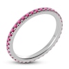 Thumbnail Image 2 of Juliette Maison Natural Rhodolite Garnet Eternity Ring 10K White Gold