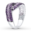 Thumbnail Image 3 of Amethyst Ring Sterling Silver