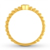 Thumbnail Image 1 of Citrine Ring Bezel-set 10K Yellow Gold