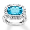 Thumbnail Image 0 of Blue Topaz Ring Sterling Silver