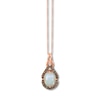 Thumbnail Image 1 of Le Vian Opal Necklace 1/2 ct tw Diamonds 14K Strawberry Gold