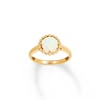 Thumbnail Image 0 of Lab-Created Opal Ring 10K Yellow Gold