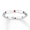 Thumbnail Image 0 of Stackable Garnet Ring Sterling Silver