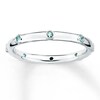 Thumbnail Image 0 of Stackable Aquamarine Ring Sterling Silver 2.25mm